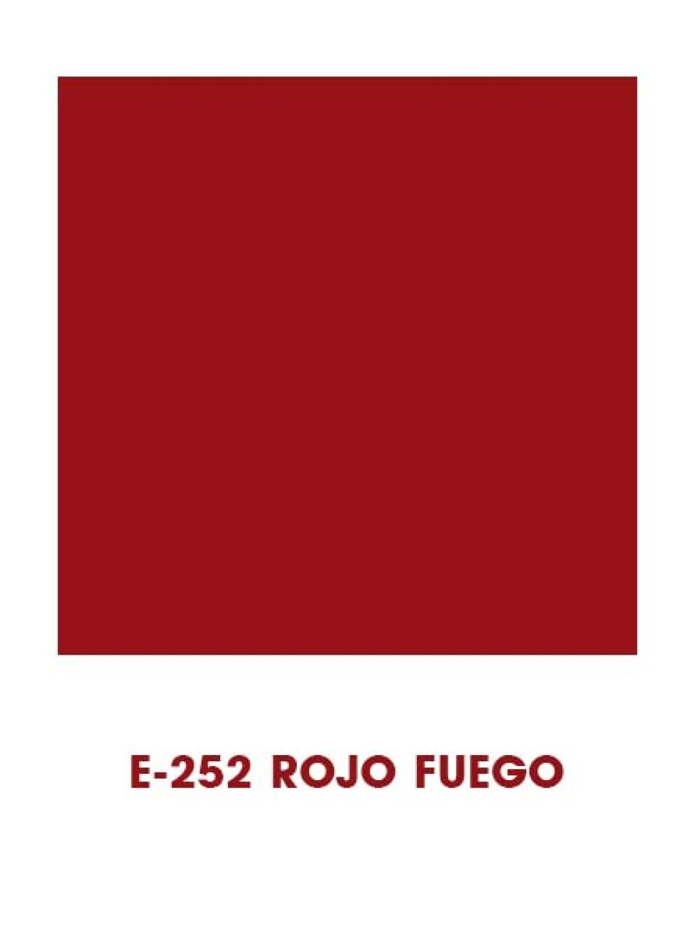 E252 ROJO FUEGO