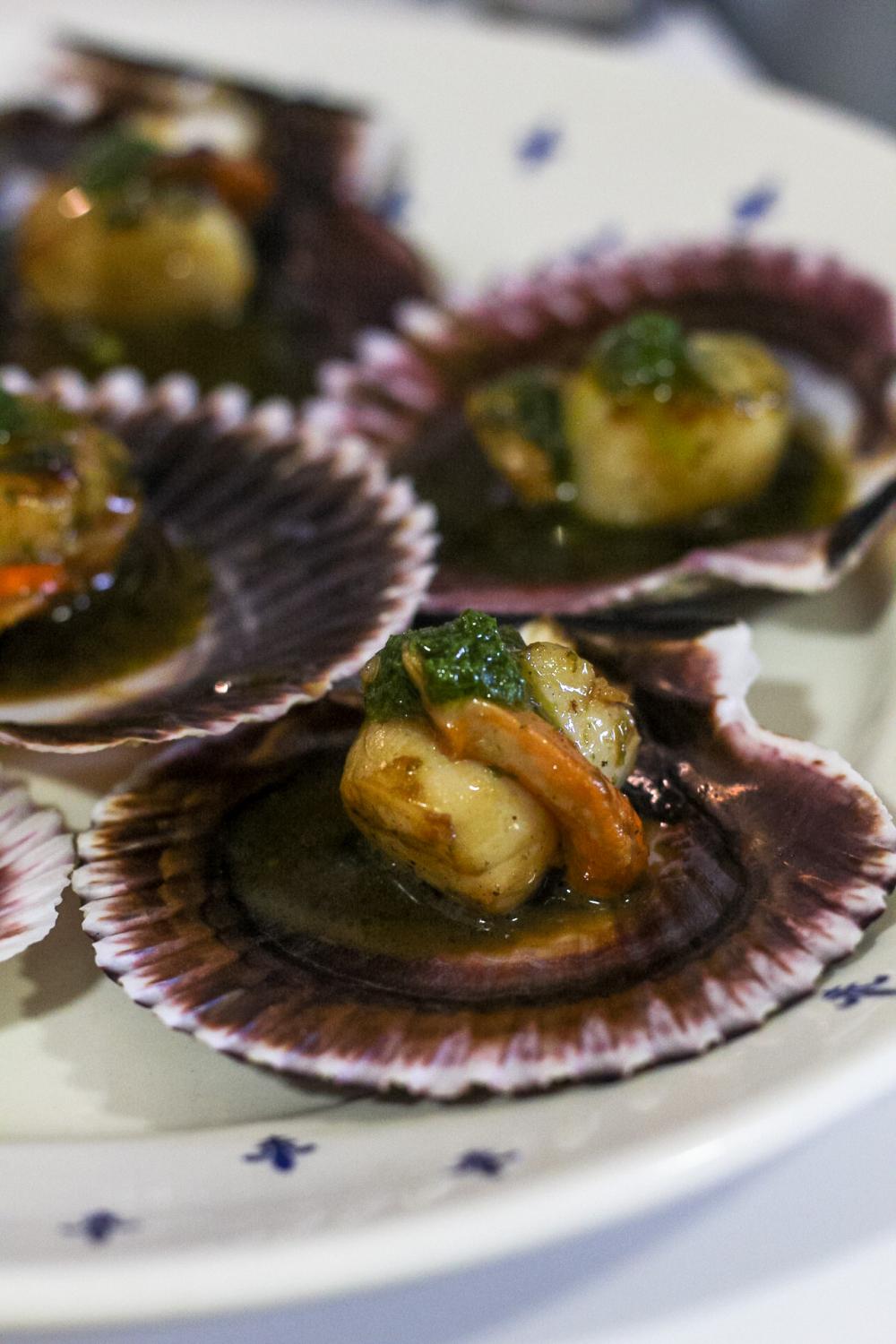 Zamburiñas salteadas