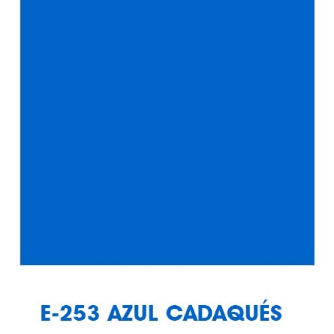 color E253 Azul Cadaquès