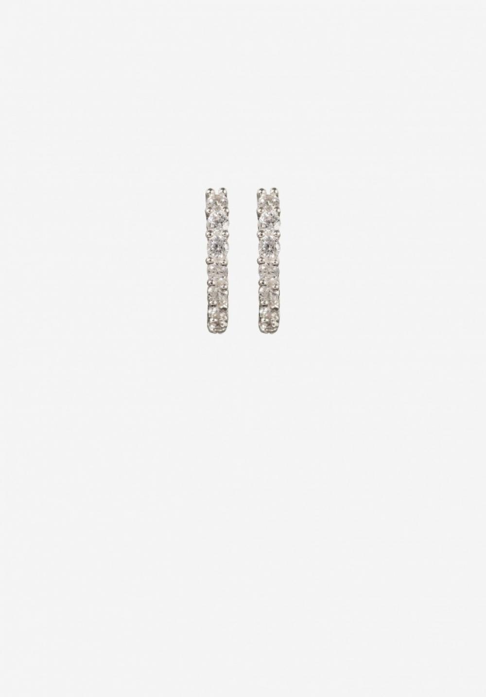 Pendientes silver plated . Arrecades