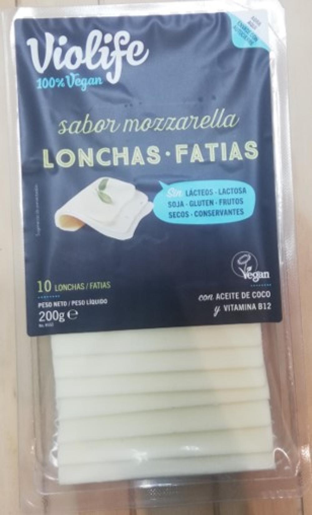 Violife Form Atge Vegà sabor Mozzarella