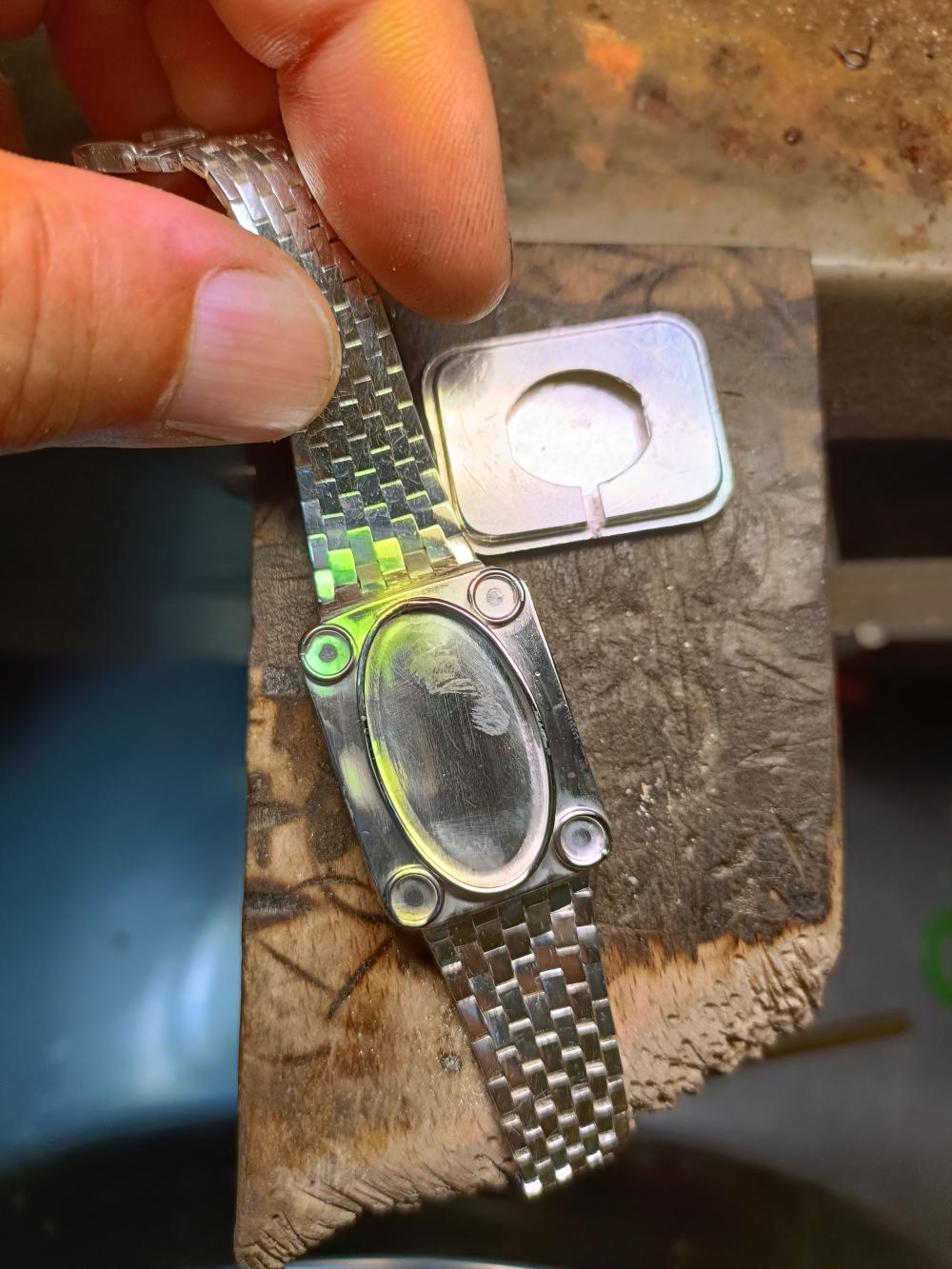 Tranformacion de reloj en pulsera