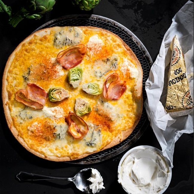 Pizza Gorgonzola & mascarpone